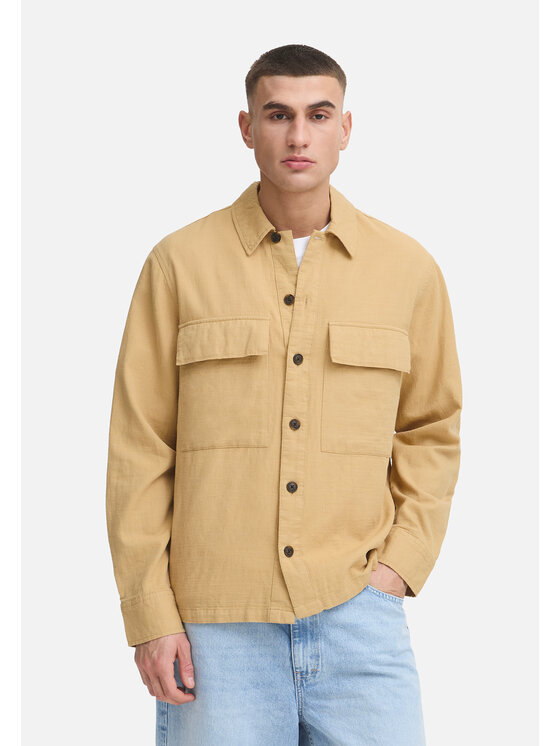 Solid Solid Camicia 21108590-160920 Beige Regular Fit