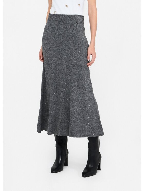 Liu Jo Liu Jo Minigonna MF5295MA27R04485 Grigio Regular Fit