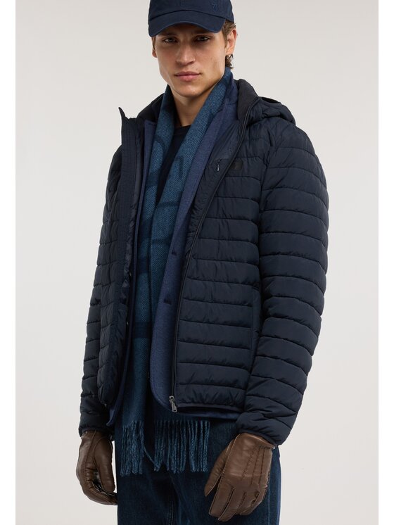 Trussardi Trussardi Giubbotto piumino F004M000009N0B2 Blu Regular Fit
