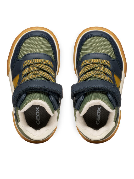 Geox Geox Sneakersy B Gisli B561NA 0MEFU C0938 M Kaki