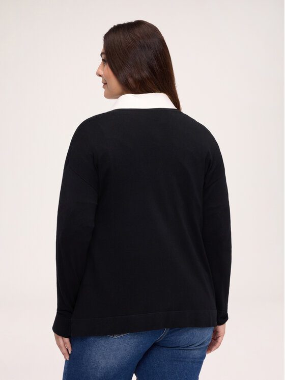 Fiorella Rubino Fiorella Rubino Kardigan M084L008356N033 Czarny Regular Fit
