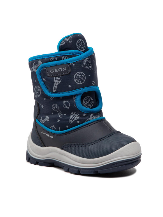 Geox Geox Snehule B Flanfil B. B Abx E B263VE 0CEFU C4226 M Tmavomodrá