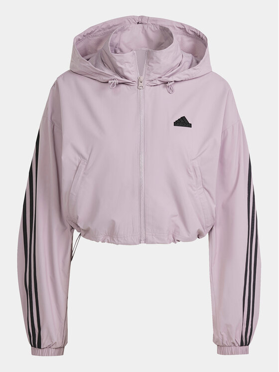 adidas adidas Giacca di transizione Future Icons 3-Stripes IP1573 Viola Loose Fit