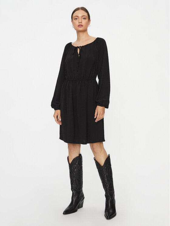 Vero Moda Každodenné šaty 10302545 Čierna Regular Fit