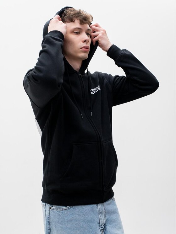 Smerfy Smerfy Bluza Gargamel księżyc noc kot klakier 128669 Czarny Regular Fit