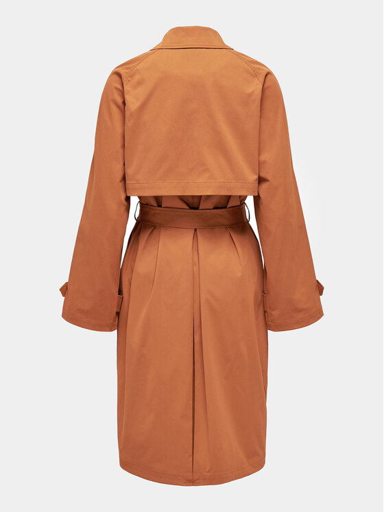 ONLY ONLY Tenchcoat Orchid 15308598 Braun Regular Fit