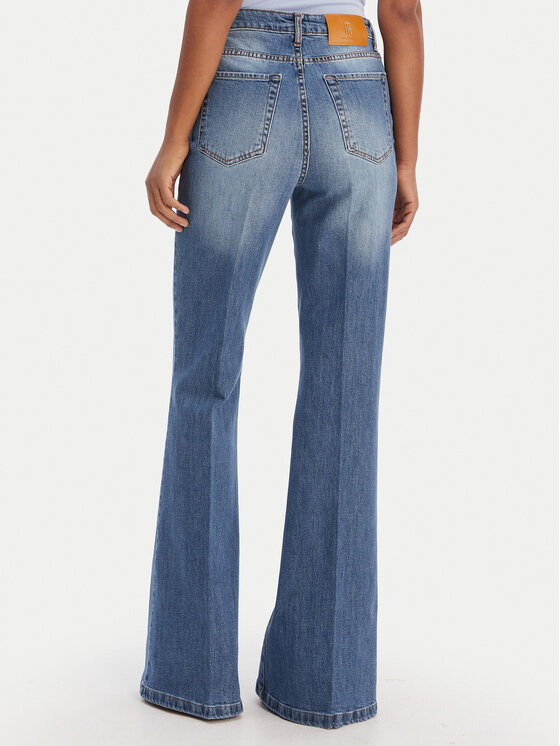 Fracomina Fracomina Džinsi FR26SVA013D40902 Zils Bootcut Fit