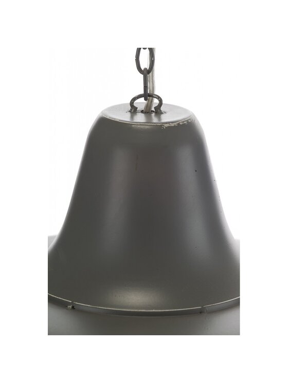 MIAhome MIAhome Lampa Logan popielata matowa Czarny