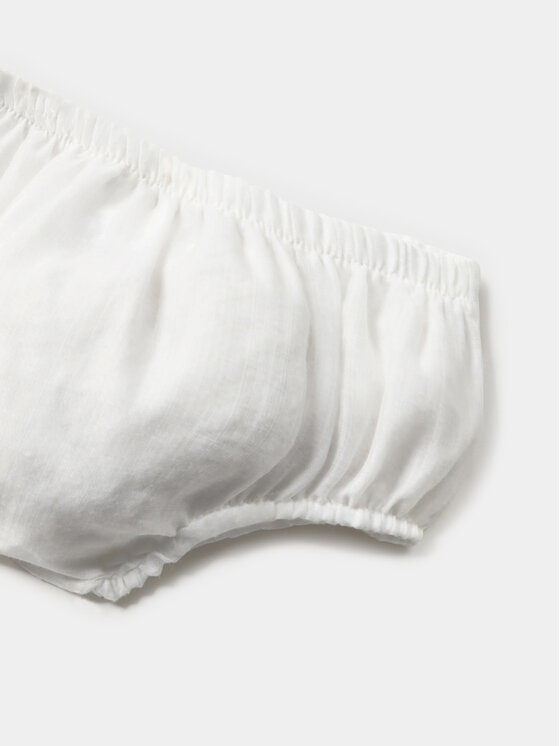 Mayoral Mayoral Vestito elegante 1821 Bianco Regular Fit