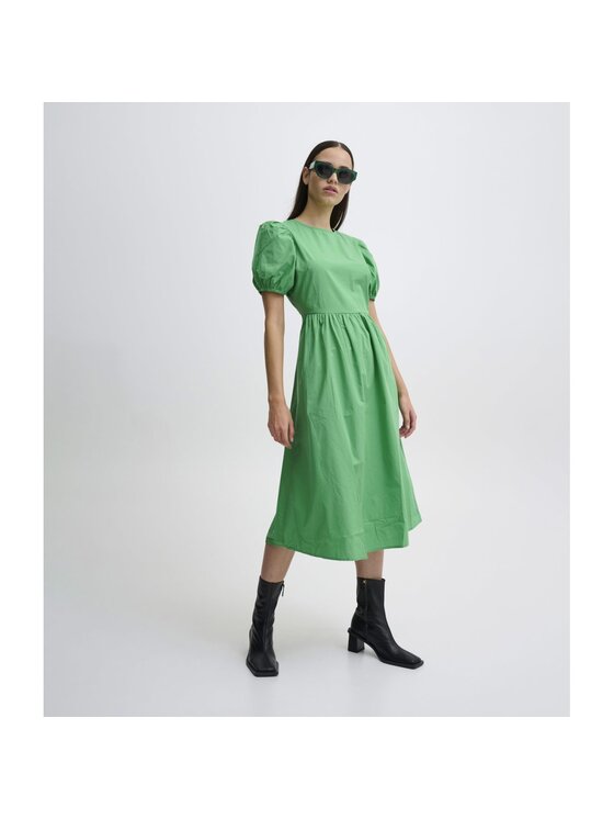 ICHI ICHI Vestito da giorno 20118334 Verde Comfort Fit