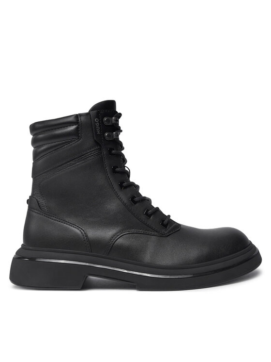 HUGO Hugo Schnürschuhe Rikky Halb Nael 50536704 Schwarz