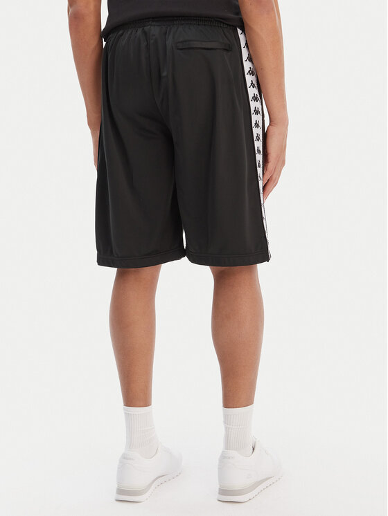 Kappa Kappa Спортивні шорти Banda Treadwellz 304KQ20 Чорний Regular Fit