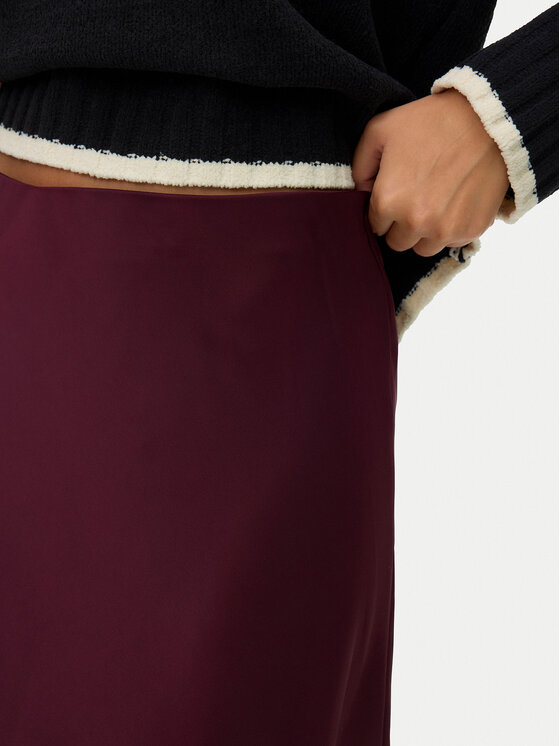Vero Moda Vero Moda Φούστα midi Elena 10337459 Μωβ Regular Fit