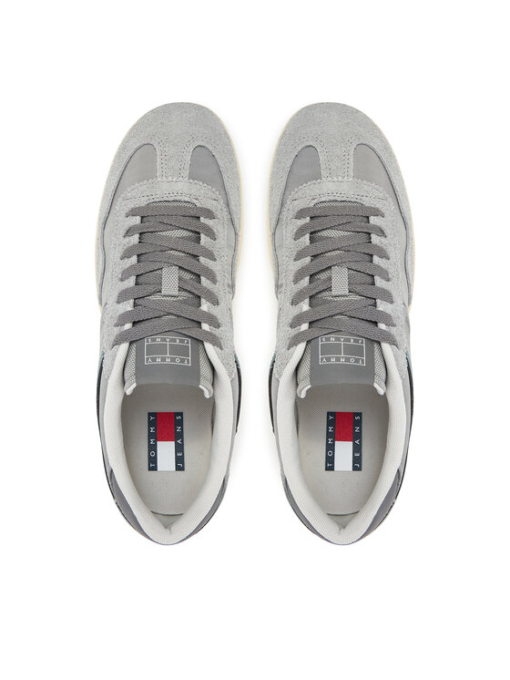 Tommy Jeans Tommy Jeans Tenisice The Greenwich Mix Media EM0EM01606 Siva