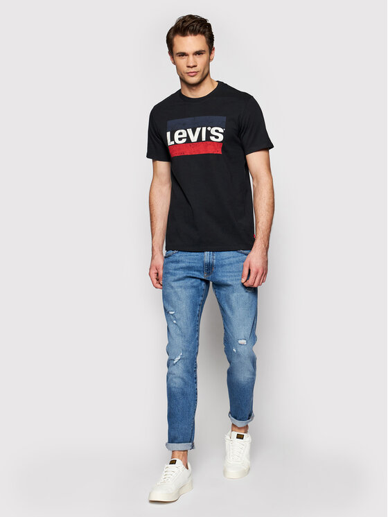 Levi's® Levi's® T-Shirt Sportswear Graphic Tee 39636-0050 Μαύρο Regular Fit