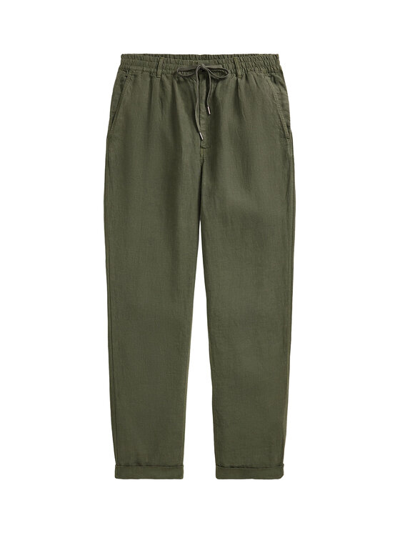 Polo Ralph Lauren Polo Ralph Lauren Pantaloni di tessuto 710940611009 Verde Tapered Fit