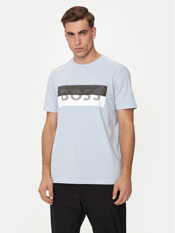T-Shirt BOSS, Velikost:XL, Barva: Modrá, Tee 9 50512998