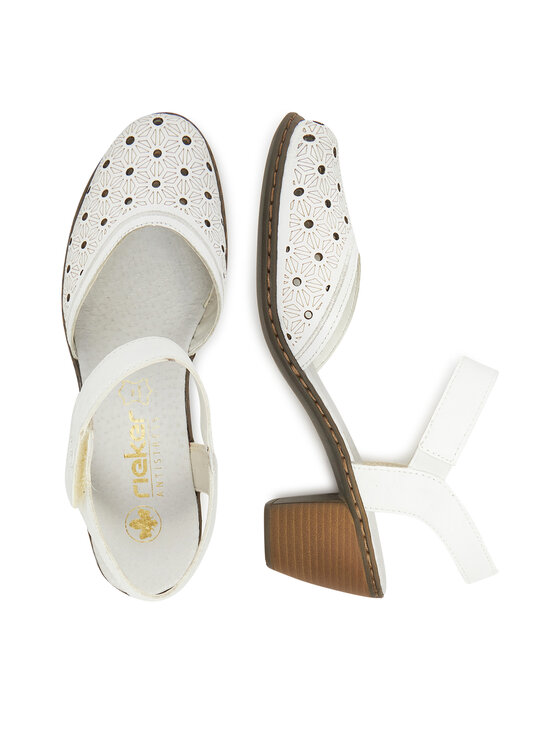 Rieker Rieker Sandalen 40991-80 Weiß