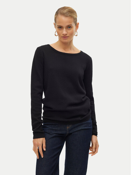 Vero Moda Vero Moda Svetr Care 10136644 Černá Regular Fit