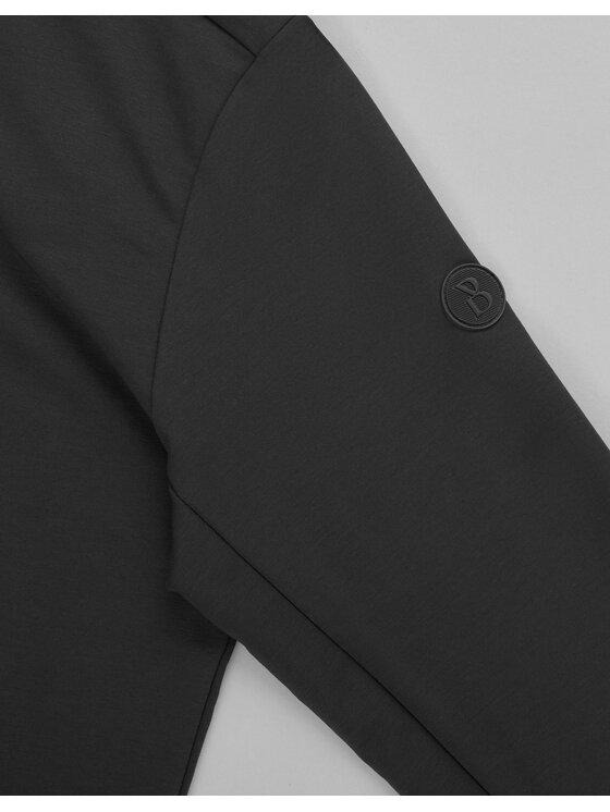 Borgio Borgio Bluza buseto Czarny Slim Fit