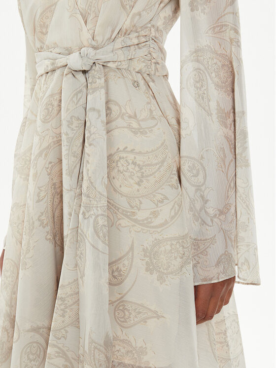 Guess Guess Ежедневна рокля W4YK29 WDW82 Бежов Regular Fit