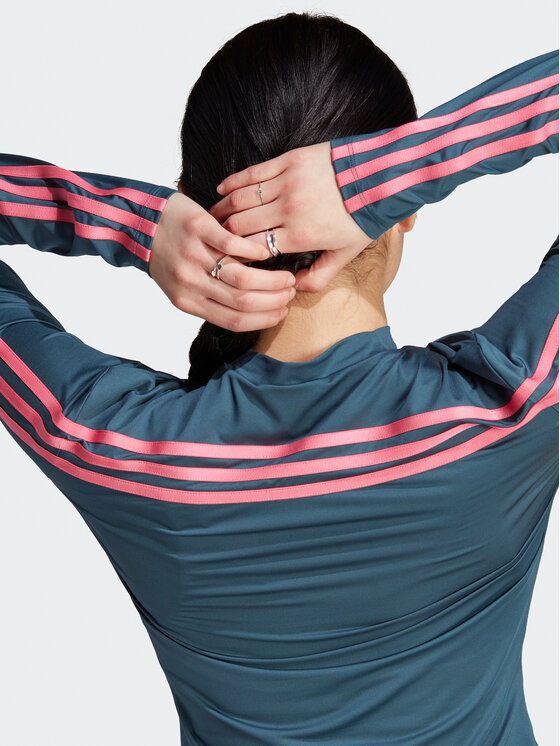 adidas adidas Tehnička majica IU3073 Tirkizna Slim Fit