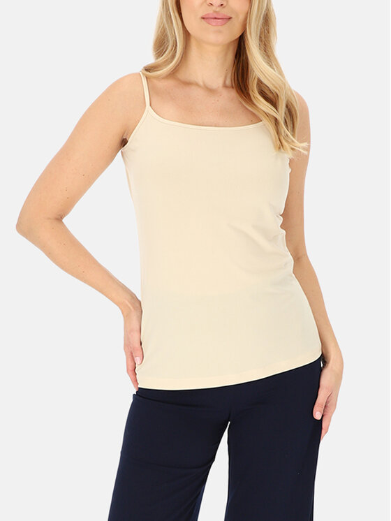 Potis & Verso Potis & Verso Bluzka Trini Złoty Regular Fit