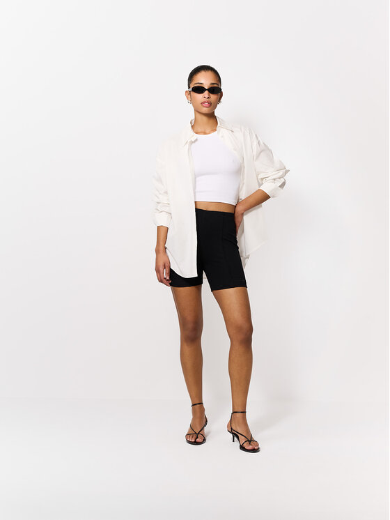 La Mania La Mania Top NAO Biały Basic Fit