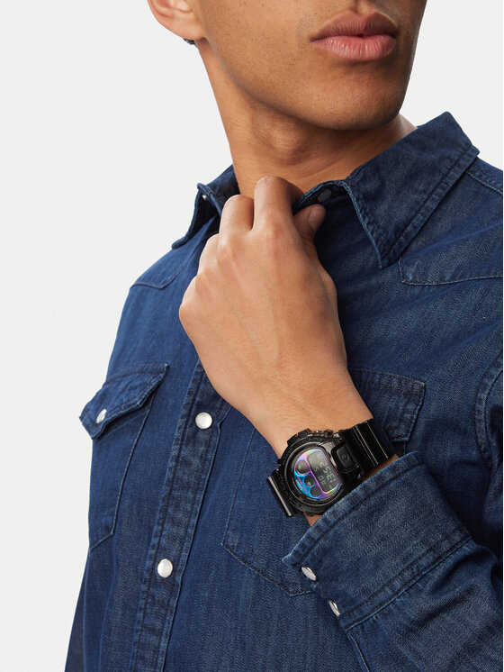 G-Shock G-Shock Годинник DW-6900RGB-1ER Чорний