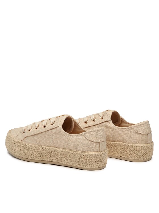 DeeZee DeeZee Espadryle WSK1576-01 Beżowy