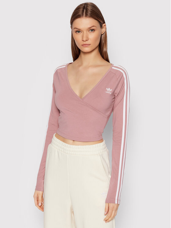 adidas Bluză adicolor Classics HE4957 Roz Slim Fit