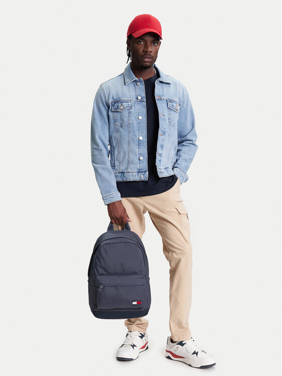 Tommy Jeans Tommy Jeans Batoh Tjm Ess Daily Dome Backpack AM0AM13400 Šedá