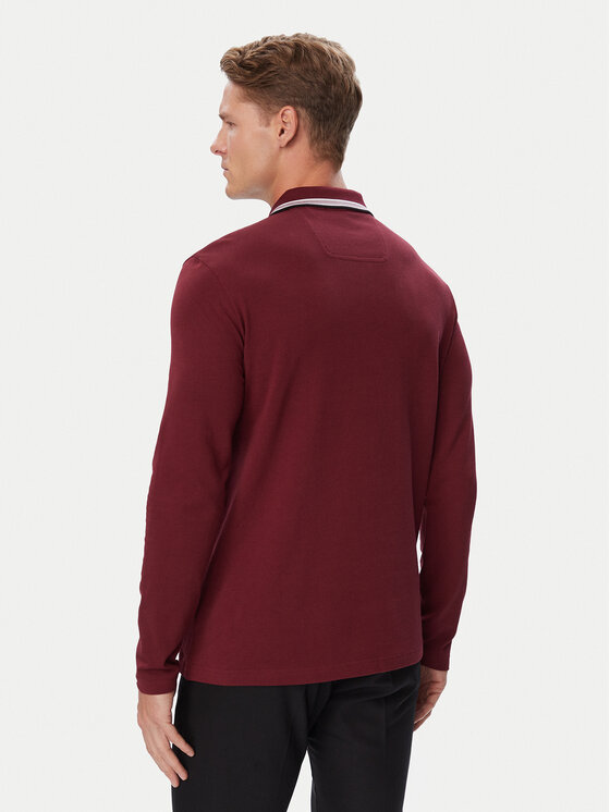 BOSS BOSS Tricou polo Plisy  50536609 Vișiniu Regular Fit