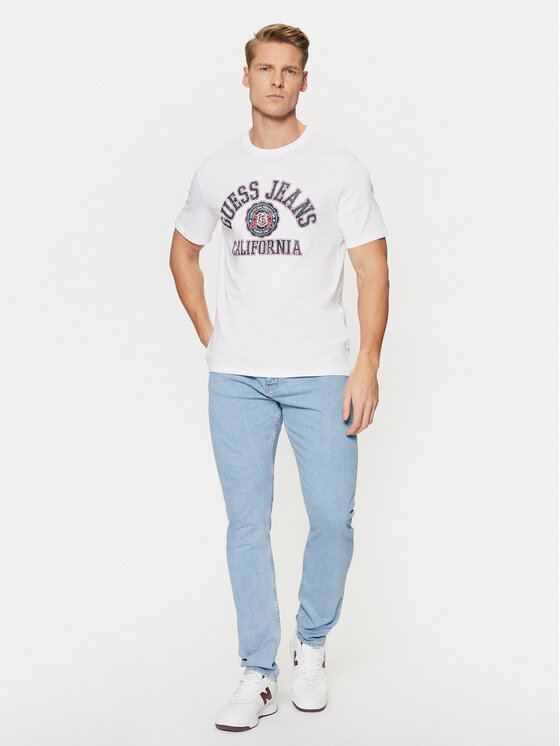 Guess Jeans Guess Jeans Džinsai M4YA0F D5DM1 Mėlyna Slim Fit