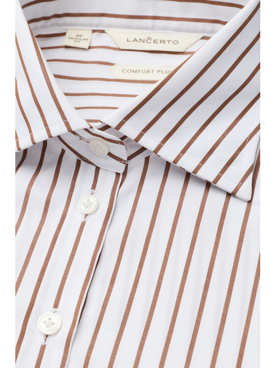 Lancerto Lancerto Koszula Berenice Regular KO073226000021 Biały Regular Fit