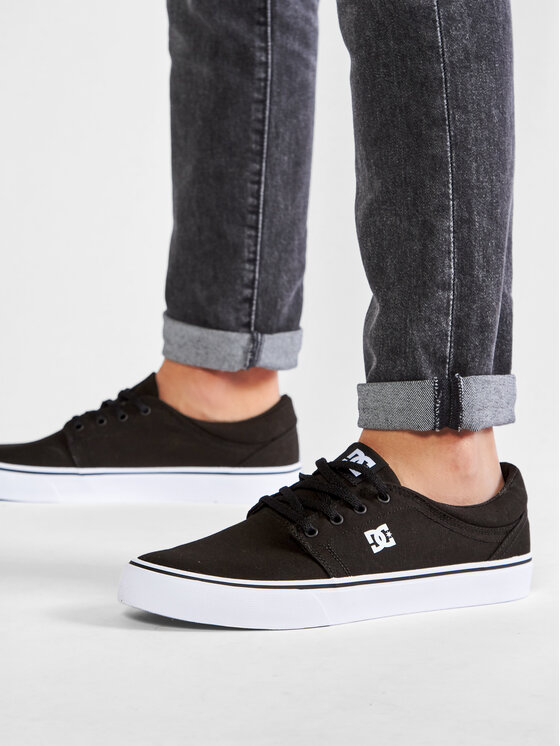DC DC Sneakers aus Stoff Trase Tx ADYS300126 Schwarz
