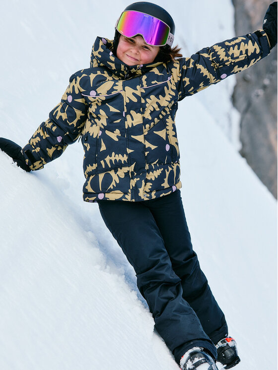 Roxy Roxy Skijaška jakna Askamoon ERGTJ03191 Crna Regular Fit