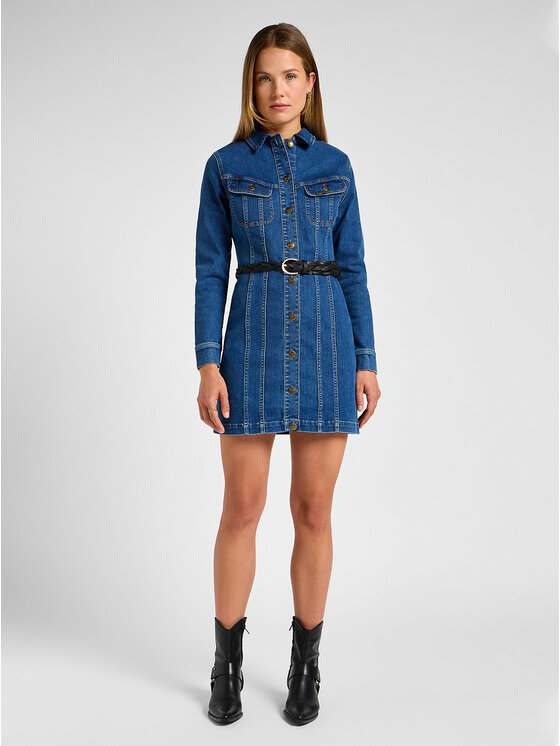 Lee Lee Pasek BRAIDED BELT Czarny