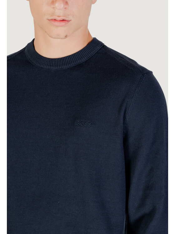 BOSS BOSS Maglione Asac_C 10257116 01 Blu Casual Fit