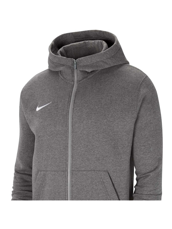 Nike Nike Bluza Park 20 Fleece FZ Hoodie Szary Regular Fit