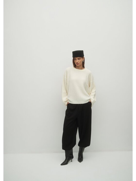 Le Collet Le Collet Sweter DIANA Écru Oversize