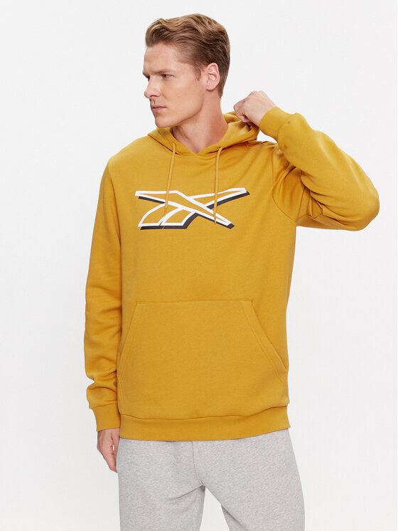 Reebok Reebok Μπλούζα Identity IN1692 Κίτρινο Regular Fit