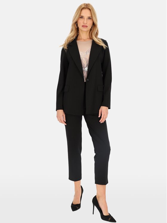 Perso Perso Sako VEE242404F Černá Regular Fit