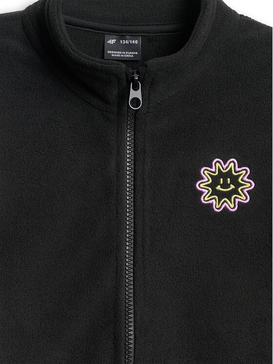 4F 4F Bluza MOVE OUTSIDE Czarny Oversize