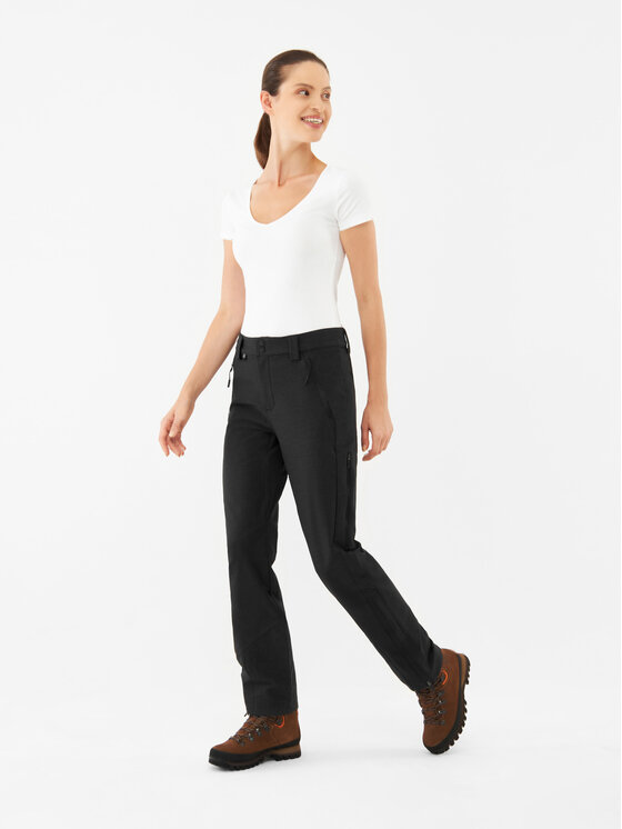 Viking Viking Spodnie narciarskie Triper Lady Czarny Regular Fit