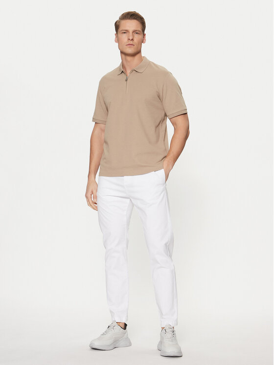 HUGO HUGO Chino 50530886 Bijela Slim Fit