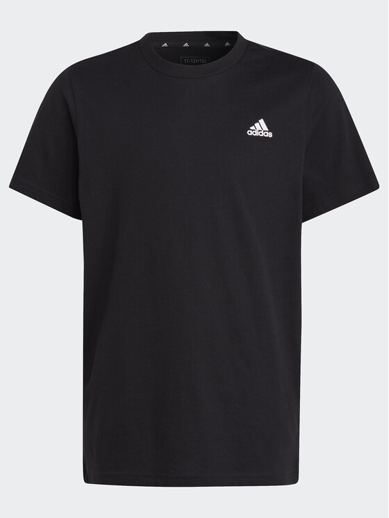 Adidas Majica Essentials Small Logo Cotton T-Shirt HR6397 Črna Regular Fit