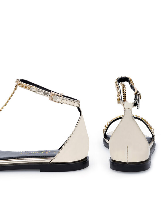 Eva Minge Eva Minge Sandalen ALBINA-F50-298-1 Goldfarben