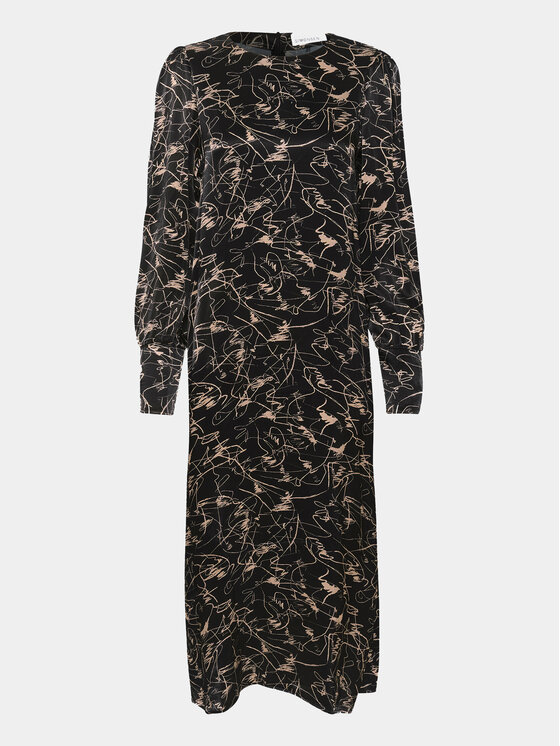 Karen by Simonsen Karen by Simonsen Vestito da giorno Marbella 10104846 Nero Regular Fit