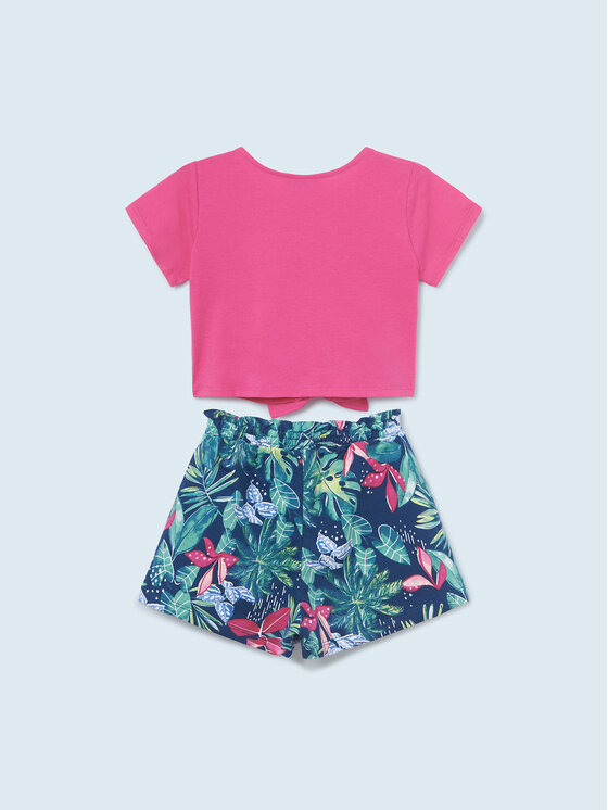 Completo T-shirt e pantaloncini 6246 Multicolore